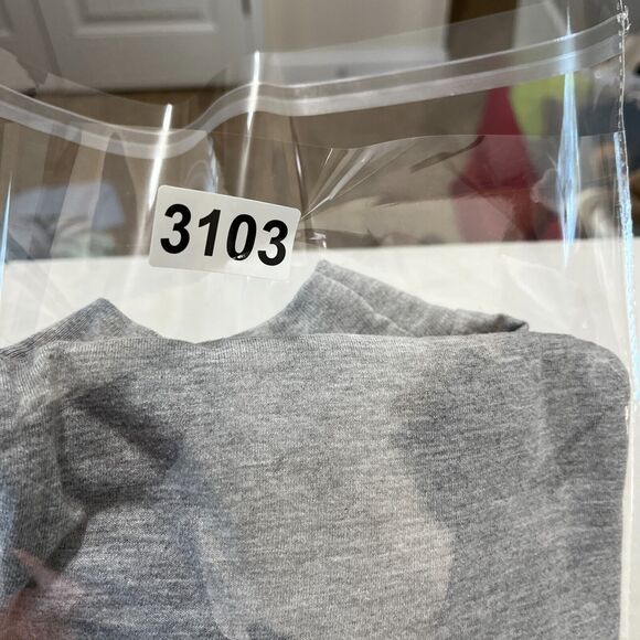 Army Shirt Mens Large Gray Militray Physical Fitness Uniform PFU Training VTG 99 - Picture 8 of 8